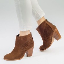 Stivaletti donna marroni vera