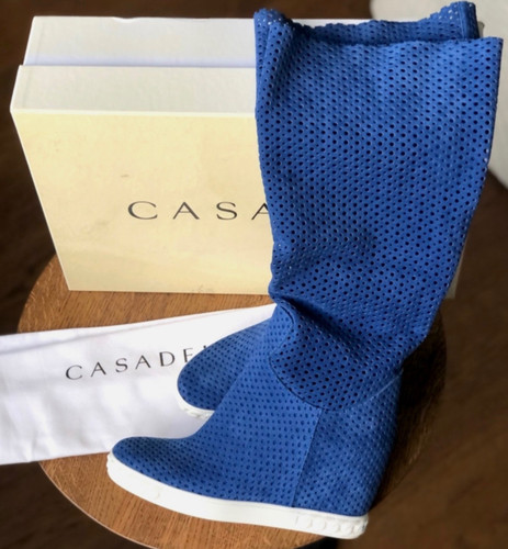 Stivali casadei blu - stivali,