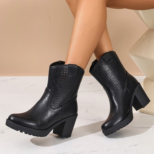 Stivaletti donna punta - , tonda